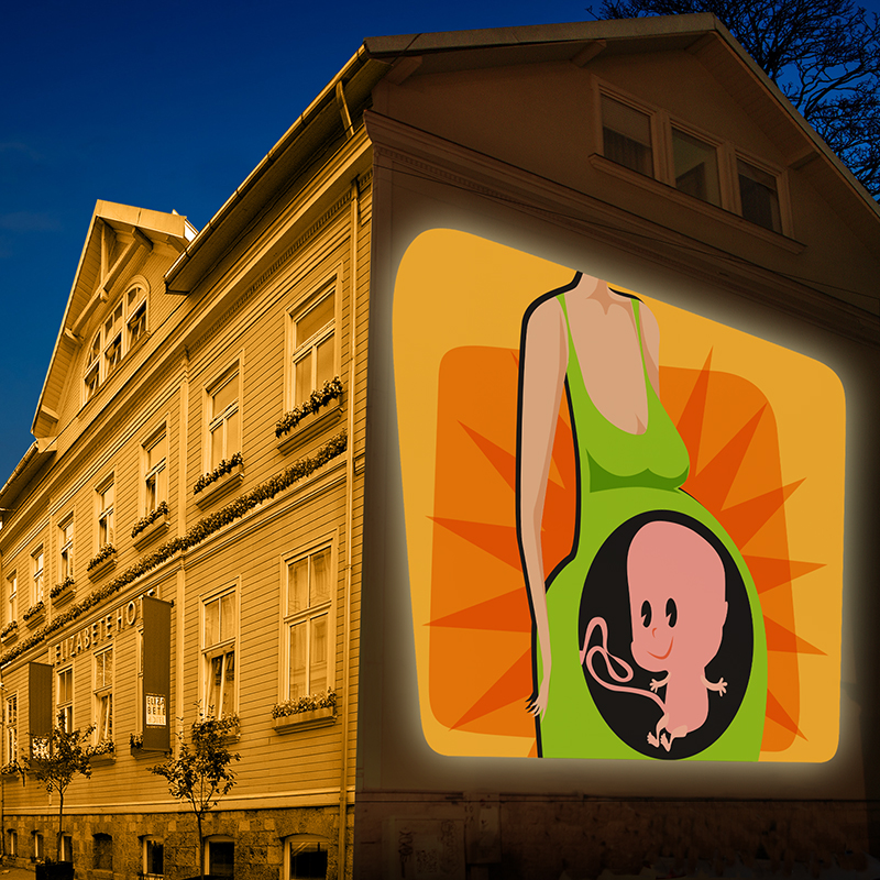 ELIZABETH IS GOING TO GIVE BIRTH