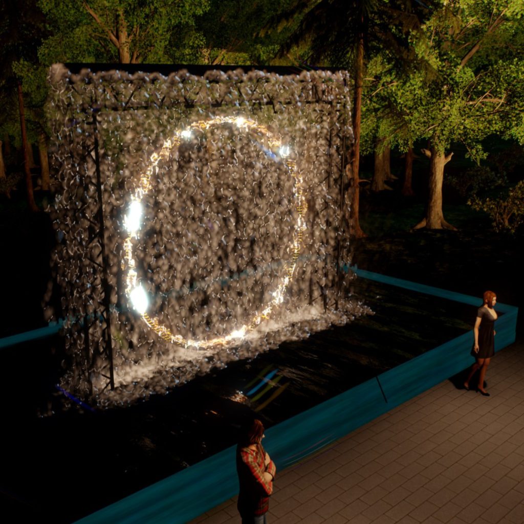 PIKSEĻU DĀRZS. PORTĀLS UZ RĪTAUSMU.